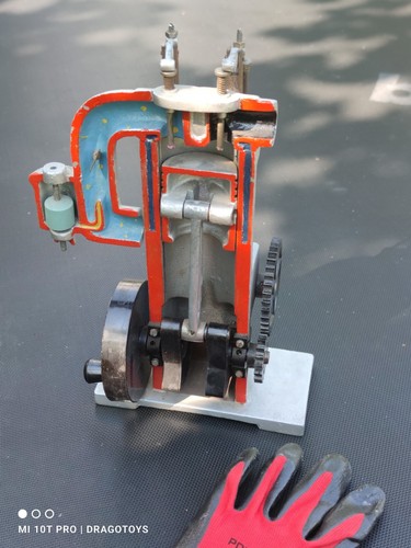 Vintage engine cylinder - vintage,