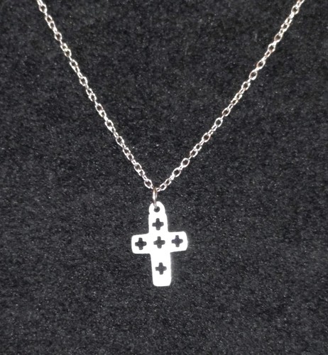Children cross necklace full - cross,