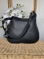 Radley black grained leather