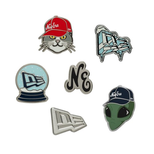 New era cap enamel pin - cap,