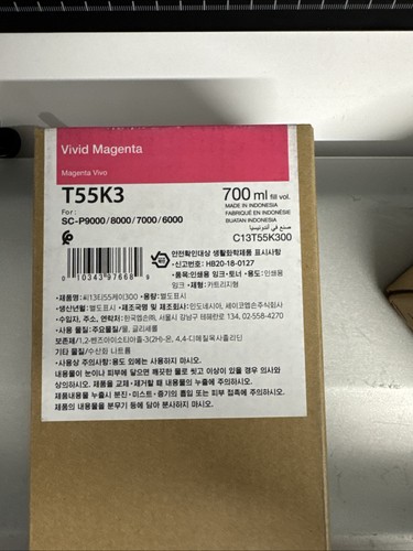 Epson t55k3 magenta ink - t55k3,