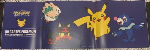 Pokemon advertising stickers - pokemon,