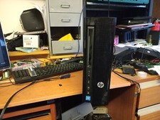 HP slimline 4111-a000na desktop chasis w/ board  (975)