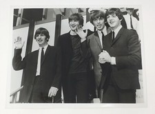 THE BEATLES 8X10 Glossy Black and White Photo Portrait Picture Image B&W Reprint
