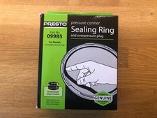 Presto pressure canner sealing