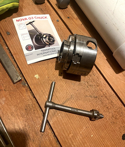 Teknatool nova manual jaw - nova, 4-jaw