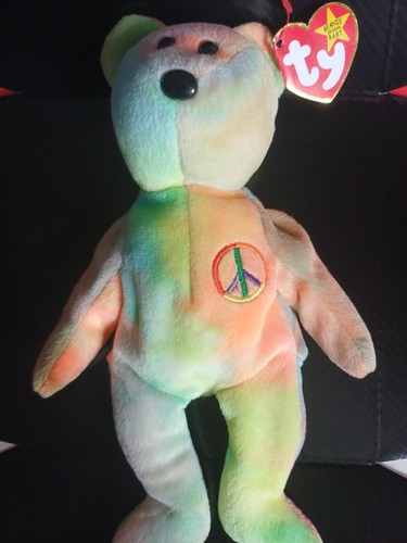 Beanie babies peace bear - bear, 1996