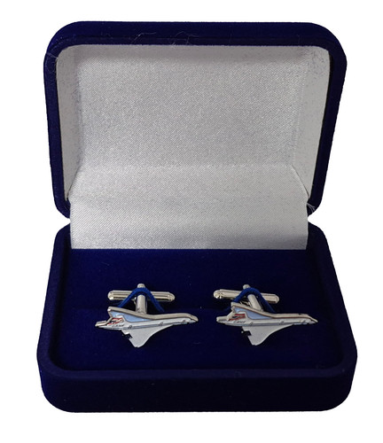 Concorde shaped metal enamel - shaped,
