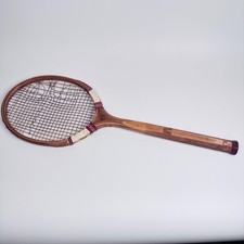 Wooden tennis racket clevedon - tennis,