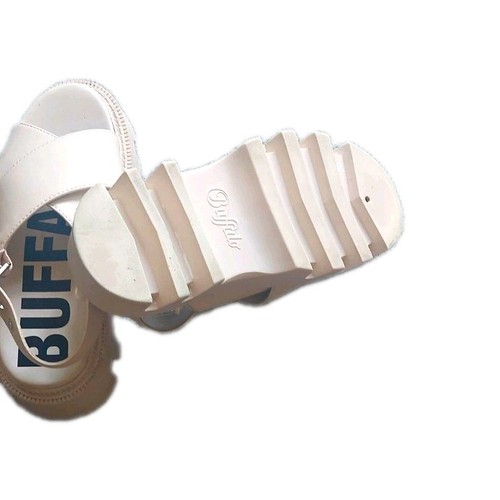 Buffalo women white leather - women's,