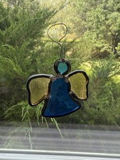 Vintage Stained Glass Sun