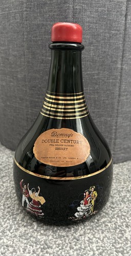 Vintage musical sherry bottle - musical,