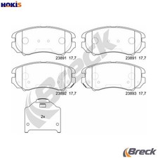 BRAKE PAD SET DISC BRAKE 23891