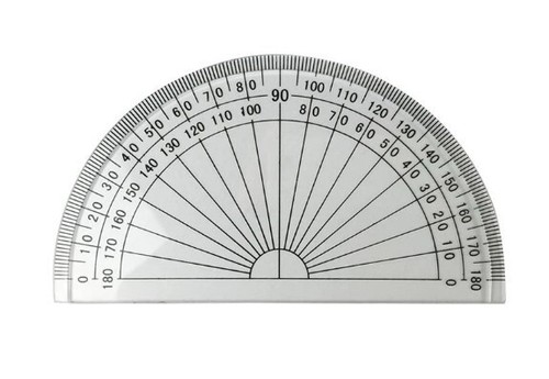 Protractor geometric tools - |,