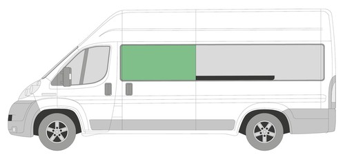 Nearside left fixed side - left,