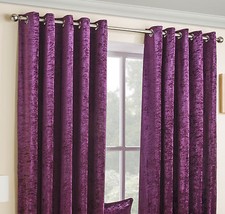 Crushed Velvet Lined Eyelet