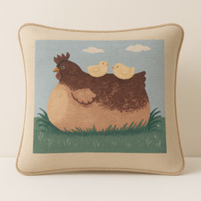 Farmyard Hen Chick Tapestry