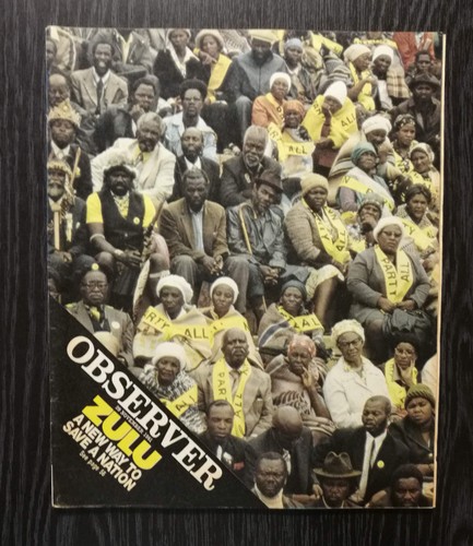 Observer magazine zulu by - magazine:,