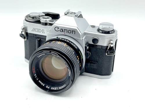 Chrome canon 50mm - chrome, ae-1