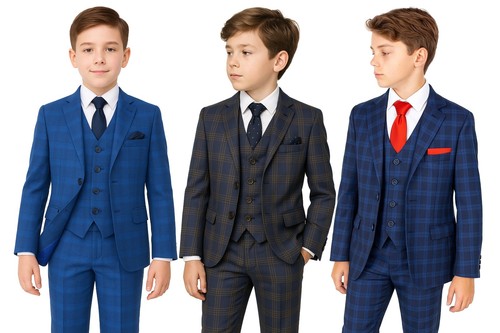 Boys check formal - page, boy