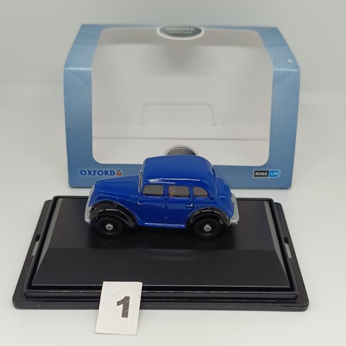 Oxford blue morris eight - 1.76,