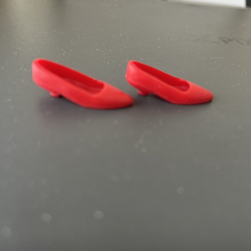 Walking sindy shoes 1969 red - walking,