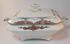 Crown ducal art deco a1211 - art,
