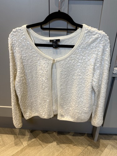 Ivory sequins cropped - sequins,