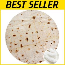 Beige Sherpa Taco Blanket