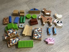 Farm Yard Wooden Play Set