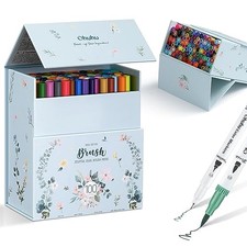Ohuhu 100 Colouring Pens, Dual