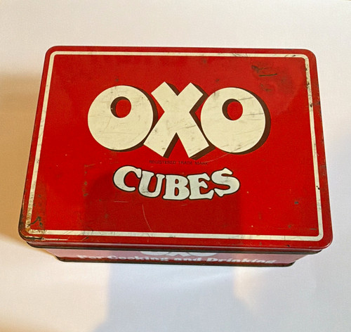 Oxo cubes vintage red - oxo,