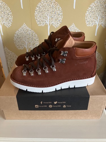 Fracap brown suede boots - boots, 9