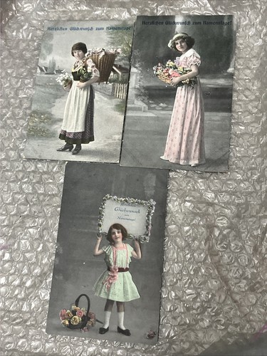 Antique german floral - x,