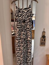Zebra Print Zara Jumpsuit Size 13-14 Years