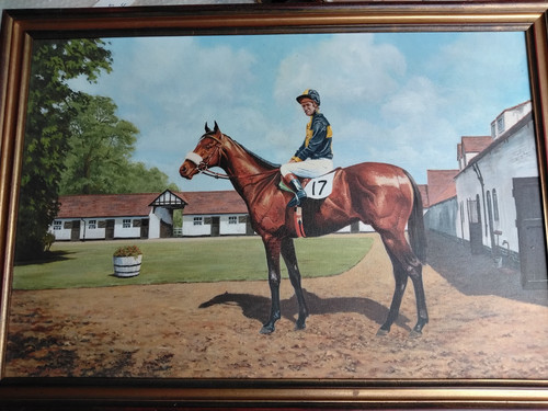 Frank wright oil painting - oil, on
