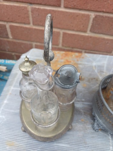 Victorian cruet sets - of,