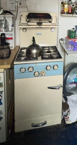 Vintage stoves new world - new,