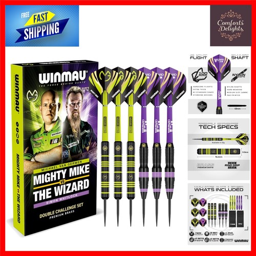 22g brass darts set michael - 22g,