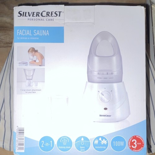 Silvercrest facial sauna - silvercrest,