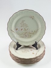 10 Piece Royal Doulton Lambethware Norfolk 10.5 Inch Dinner Plates