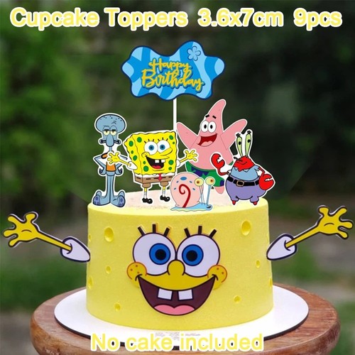 Spongebob and friends cake - spongebob,