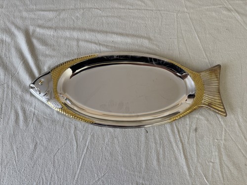 Vintage fish platter tray - vintage, /
