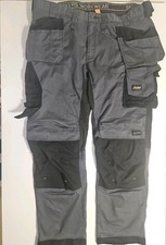 Snickers 6251 Allround Work Stretch Holster Trouser Size 160 44W 35L Grey
