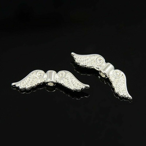 Silver plated angel - , wing