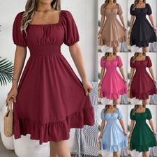 UK Womens Short Sleeve Square