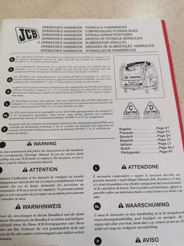 Jcb hydraulic powerpacks - hydraulic,