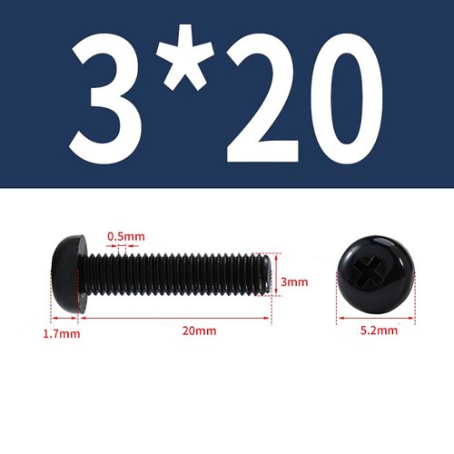 M5 m6 m8 - m2.5, nylon