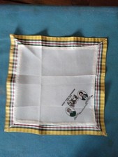 Robbie Burns Vintage Hanky Handkerchief