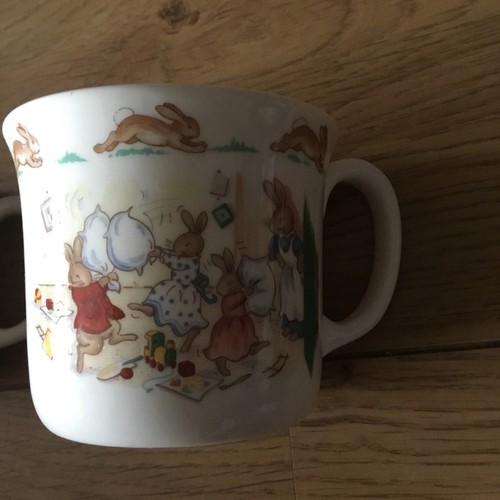 Royal doulton bunnykins mugs - royal, x